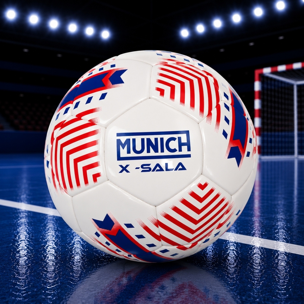 RS645 - Original Mad Vietnam Munich X-Sala Size 4 Futsal Ball รุ่น PU Press คุณภาพ
