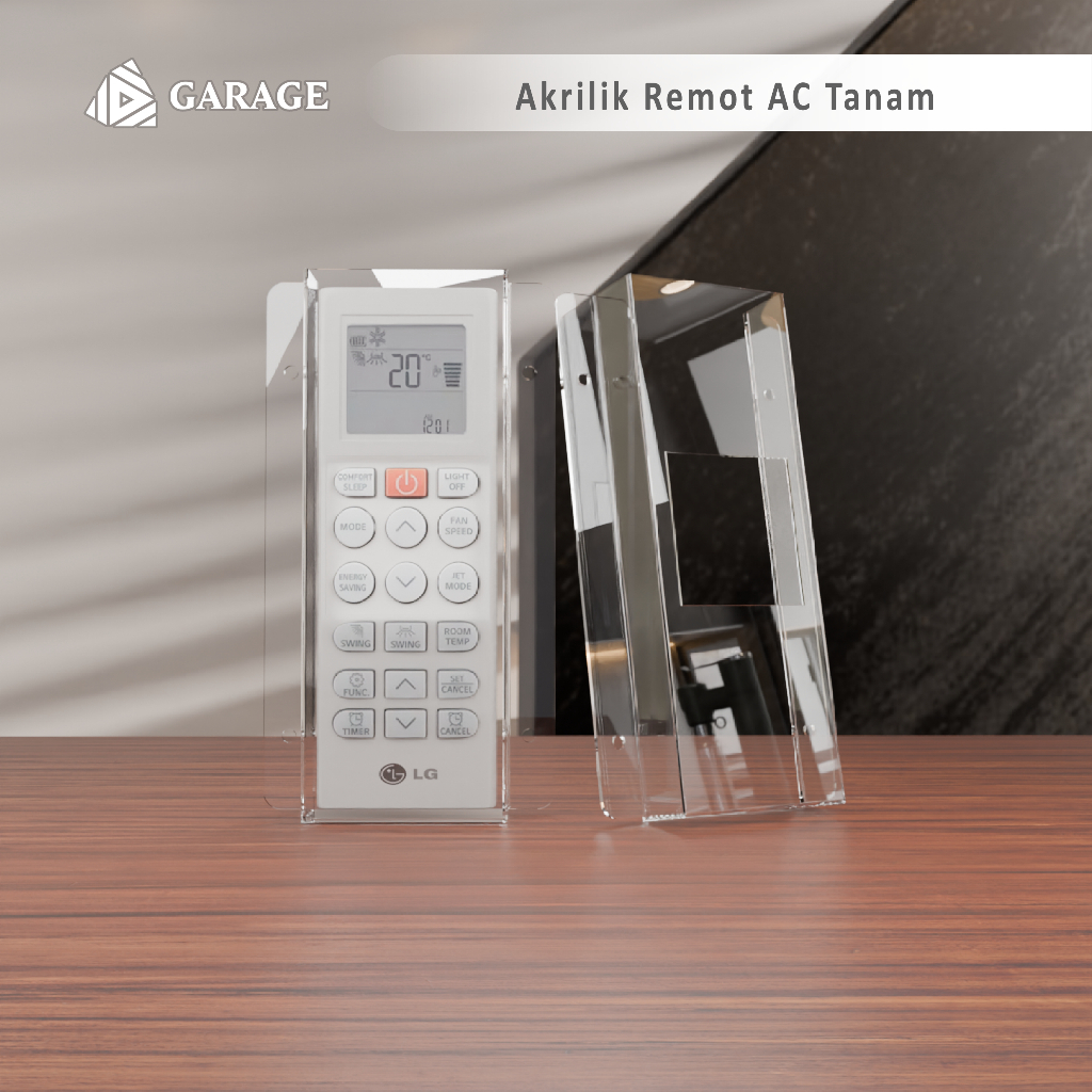 อะคริลิค AC Remote Control / AC Remote Holder / Minimalist Wall Bolt AC Remote - GARAGE