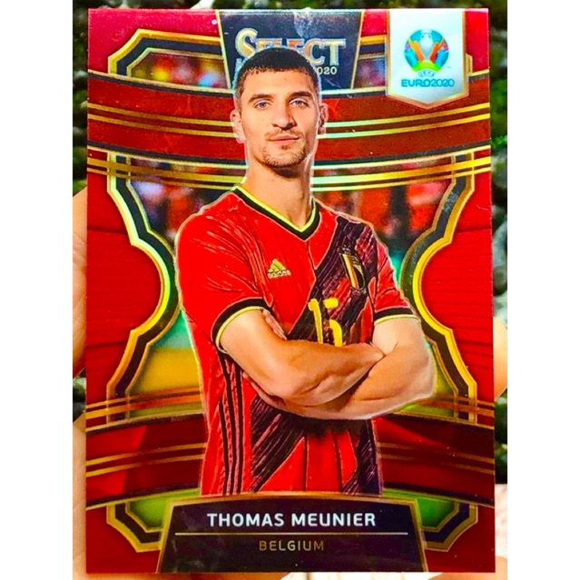 PANINI SELECT PRIZM การ์ดฟุตบอลจํานวนจํากัด THOMAS MEUNIER BELGIUM 2020