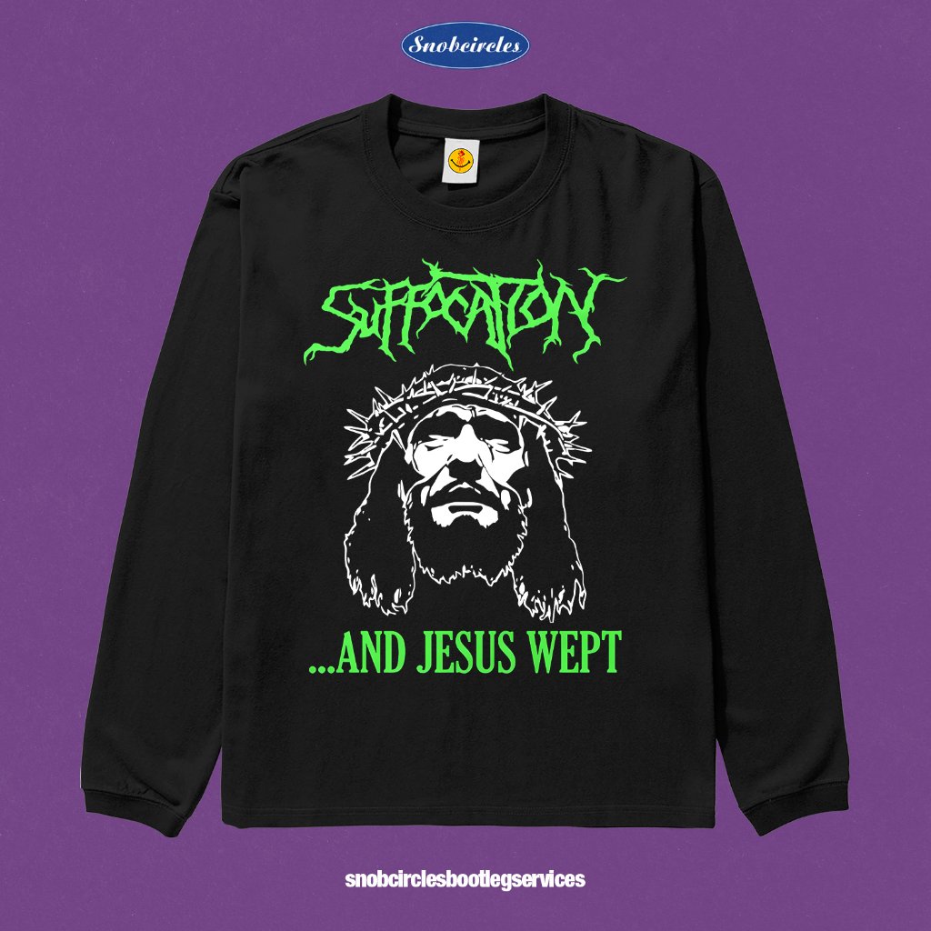 SUFFOCATION Longsleeves Band T-Shirt - และ JESUS WEPT T-Shirt Band Merchandise