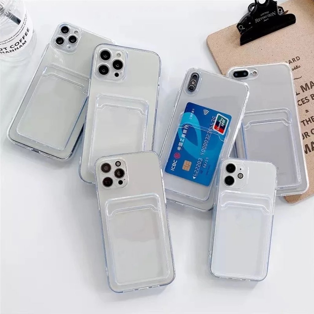 002 SoftCase Wallet Card Holder Photo Card Slot Samsung A02 - A03Core - A04 - A04E - A10 - A10S - A1