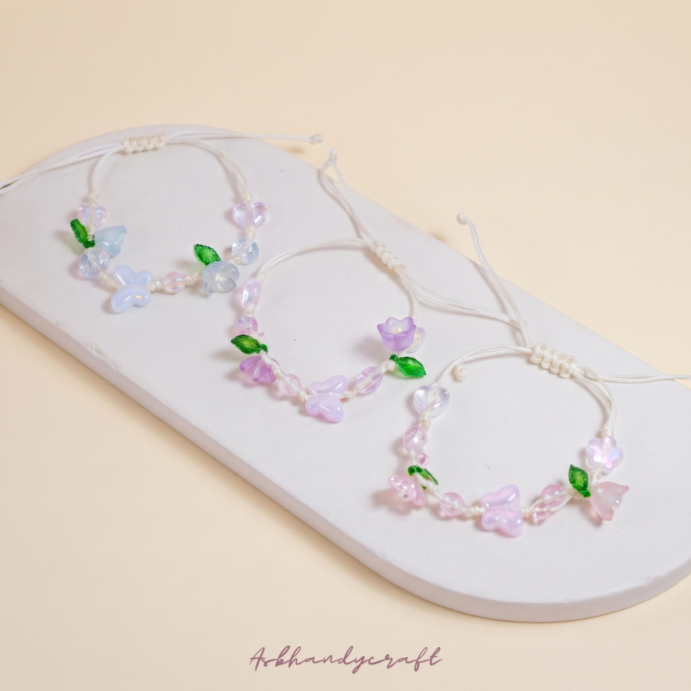 [TG121] ASB - สร้อยข้อมือเชือกหยกระดับพรีเมียม | สร้อยข้อมือลูกปัด | สร้อยข้อมือเชือกหยกพรีเมี่ยม | 
