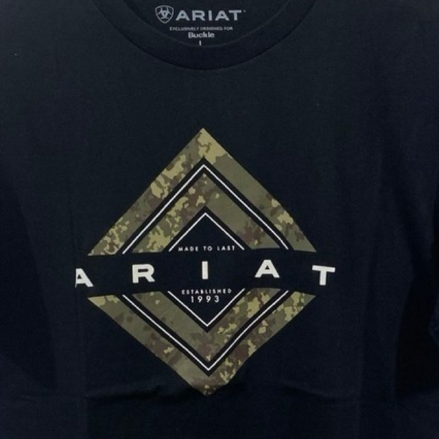 (73x57ซม.ไม่มีดึง) y2k ariat camo เสื้อยืด streetwear