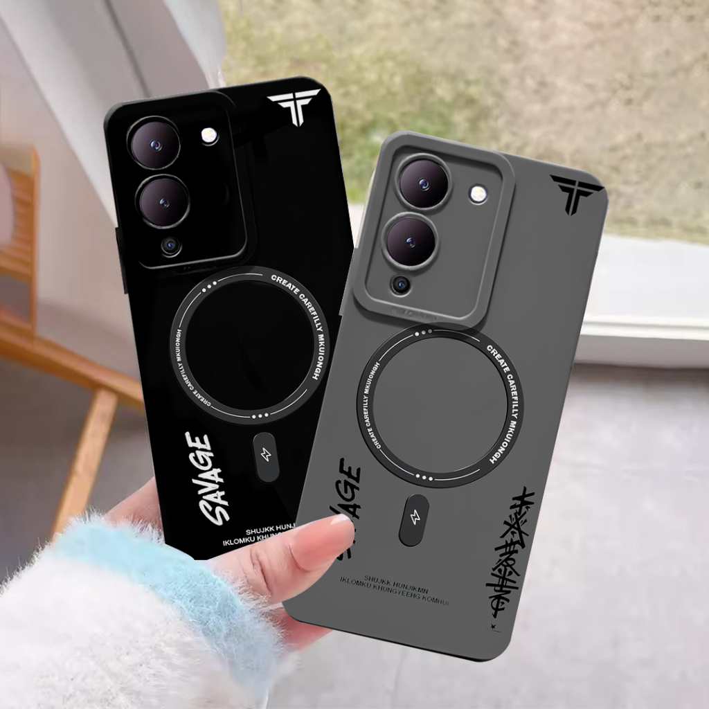 HP Softcase เข้ากันได้กับ Infinix Note 12 G96 - Note 12 Turbo G96 Circle Motif เคสโทรศัพท์ป้องกัน