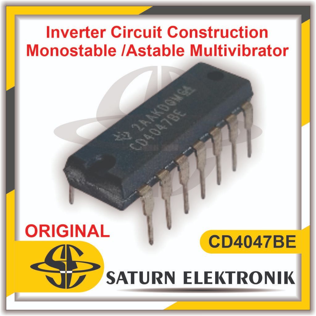IC CD4047 CD 4047 CD4047BE Monostable / Portable Multivibrator (ต้นฉบับ)