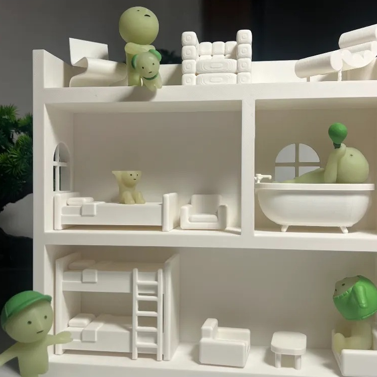 [CUSTOM COLOR] 3D Smiski House 3