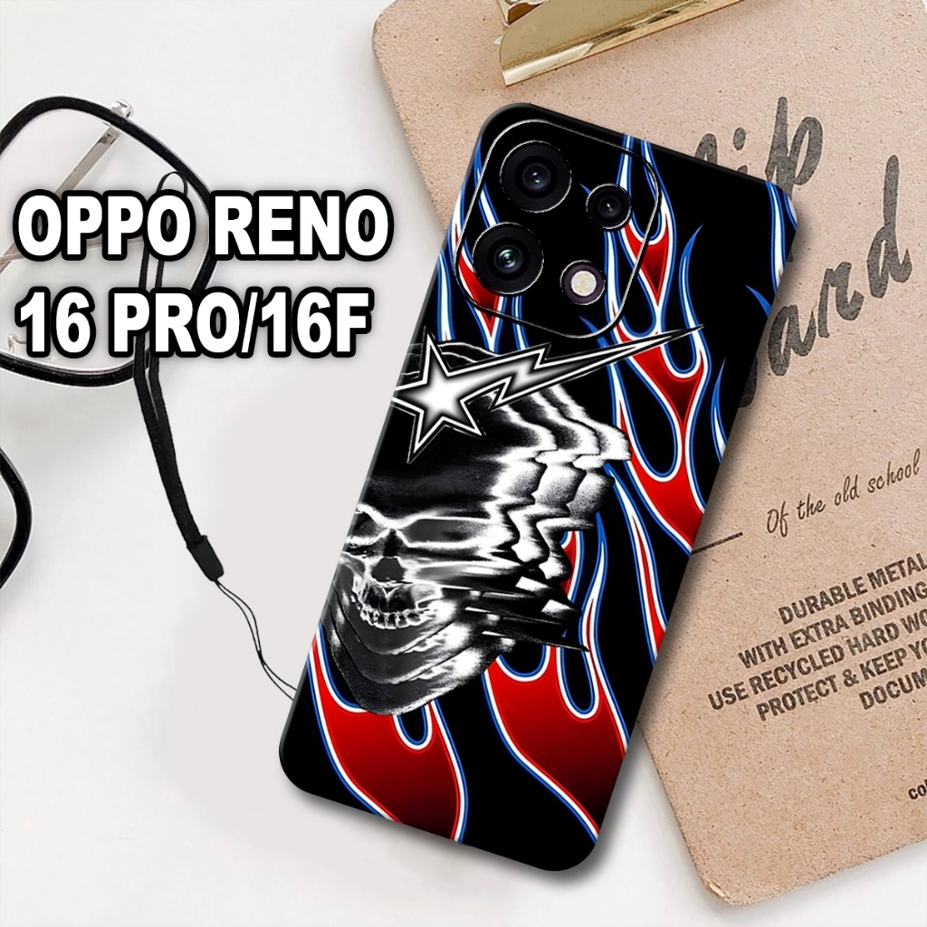 AC84 Softcase ProCamera Oppo Reno 16F - Reno 16 Pro Fashion Case Silicone Tpu Pro Camera
