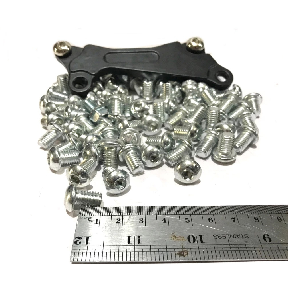 HONDA M8x12 DISC CALIPER BRACKET BOLT 12 BRACKET APPLICATION TO HONDA M8x15 CALIPER (L5) KEY