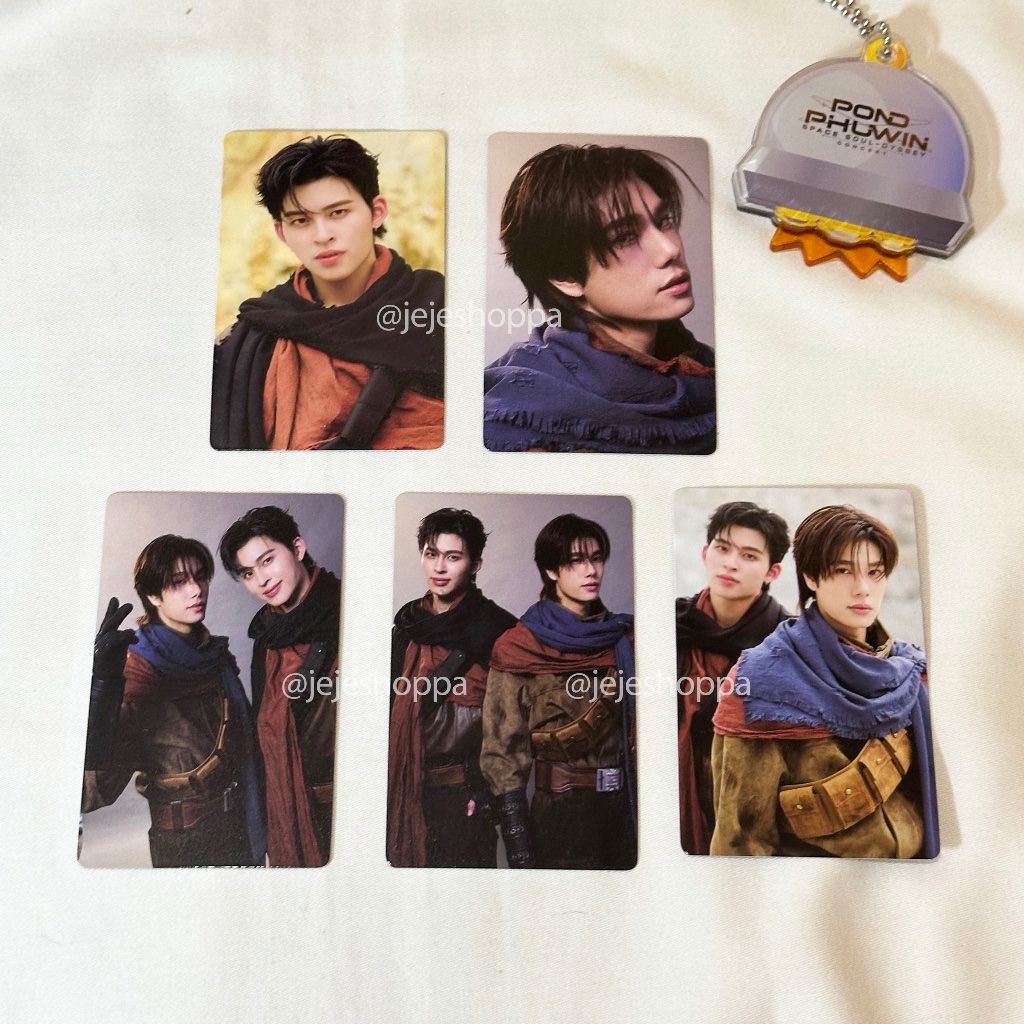 การ์ด GMMTV CC อย่างเป็นทางการ Photocard Pond Phwin Space Soul-Dysssey Concert