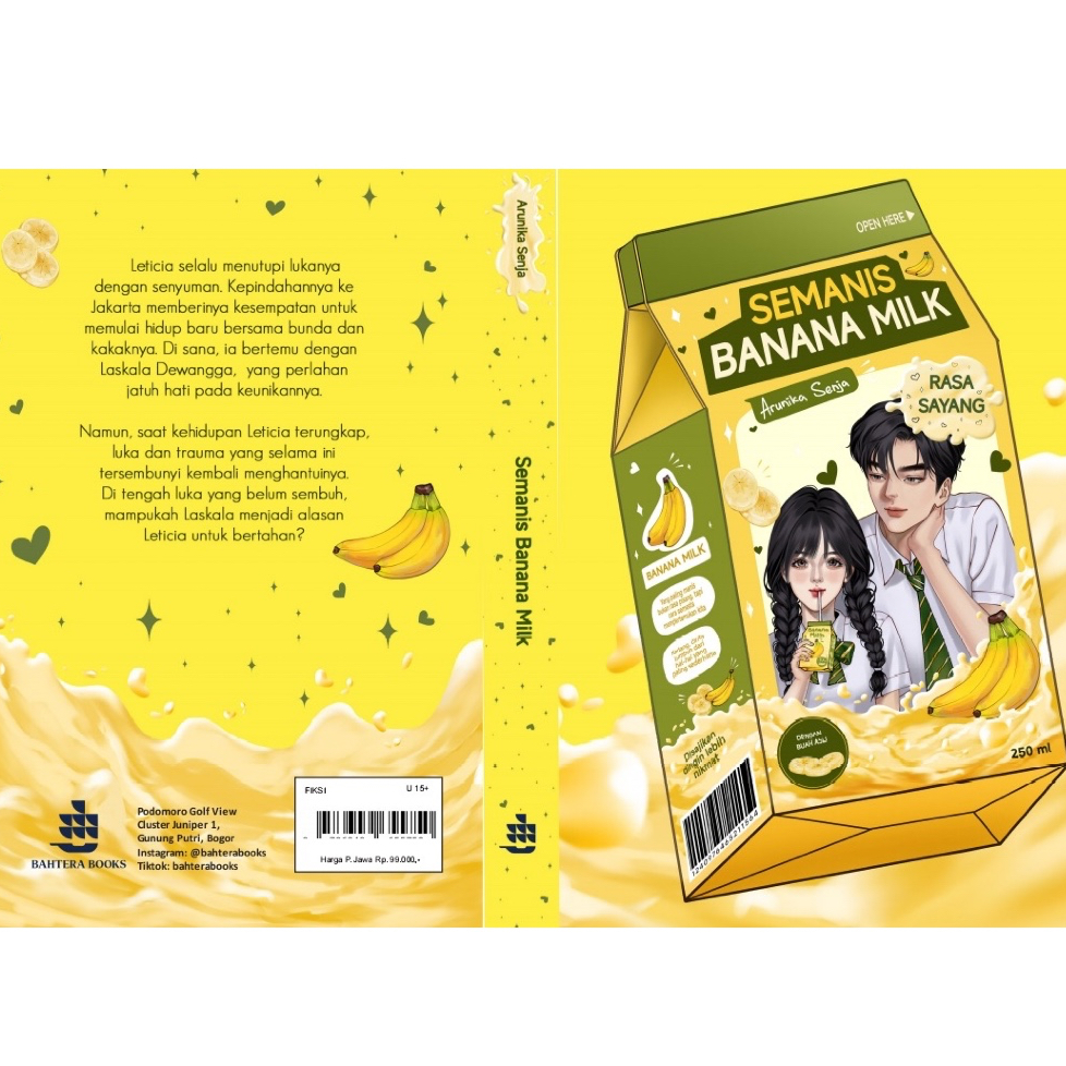 นิยายนมกล้วยหวาน - อรุณิกา เซนจา - หนังสือ บาท (28 Ags - 15 Sep)
