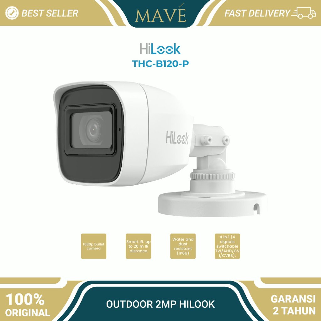 HILOOK THC-B120-P กล้องวงจรปิด