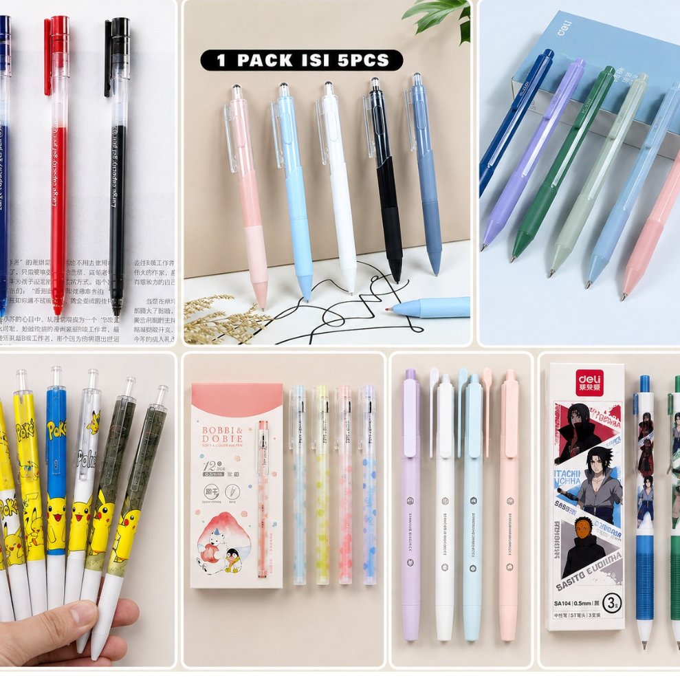 [O&S] Gel PENS & BALLPOINTS ต่อชิ้น -OS06ATK