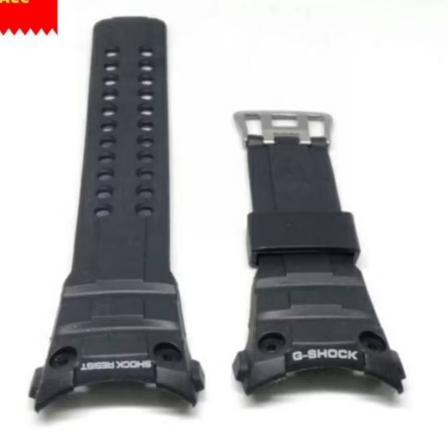 CASIO GWN-1000 GWN1000 GWN 1000 BLACK WATCH STRAP
