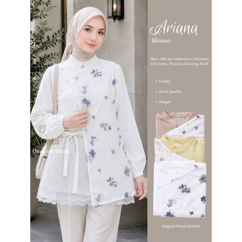 HQ ARIANA BLOUSE เสื้อผ้าผู้หญิงจาก AnY FASHION STORE
