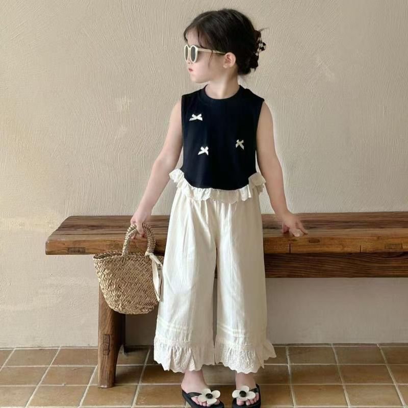 Pinpin Kids - Berlin Top for Girls with Lace Sleeve / Girls Top