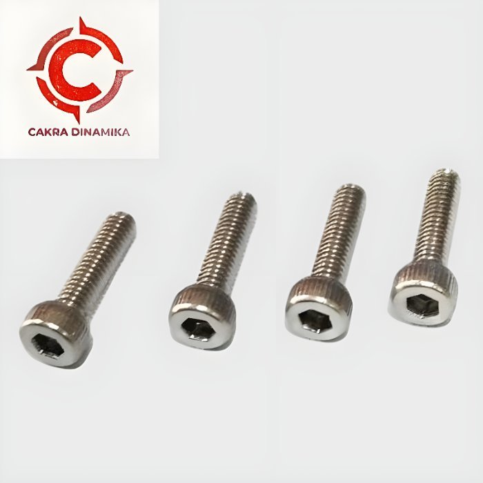 (1 ชิ้น) M2 x 35 ซ็อกเก็ต Bolt L Key Bolt / M2 สแตนเลส Socket Bolt 304 ด้าย 2 มม.ป้องกันสนิม.