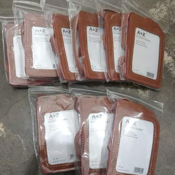 LEATHER STRAP ID CARD/ OFFICE ID CARD/ ELGANT ID CARD HOLDER/ FORMAL WORK LEATHER ID CARD/ LEATHER E