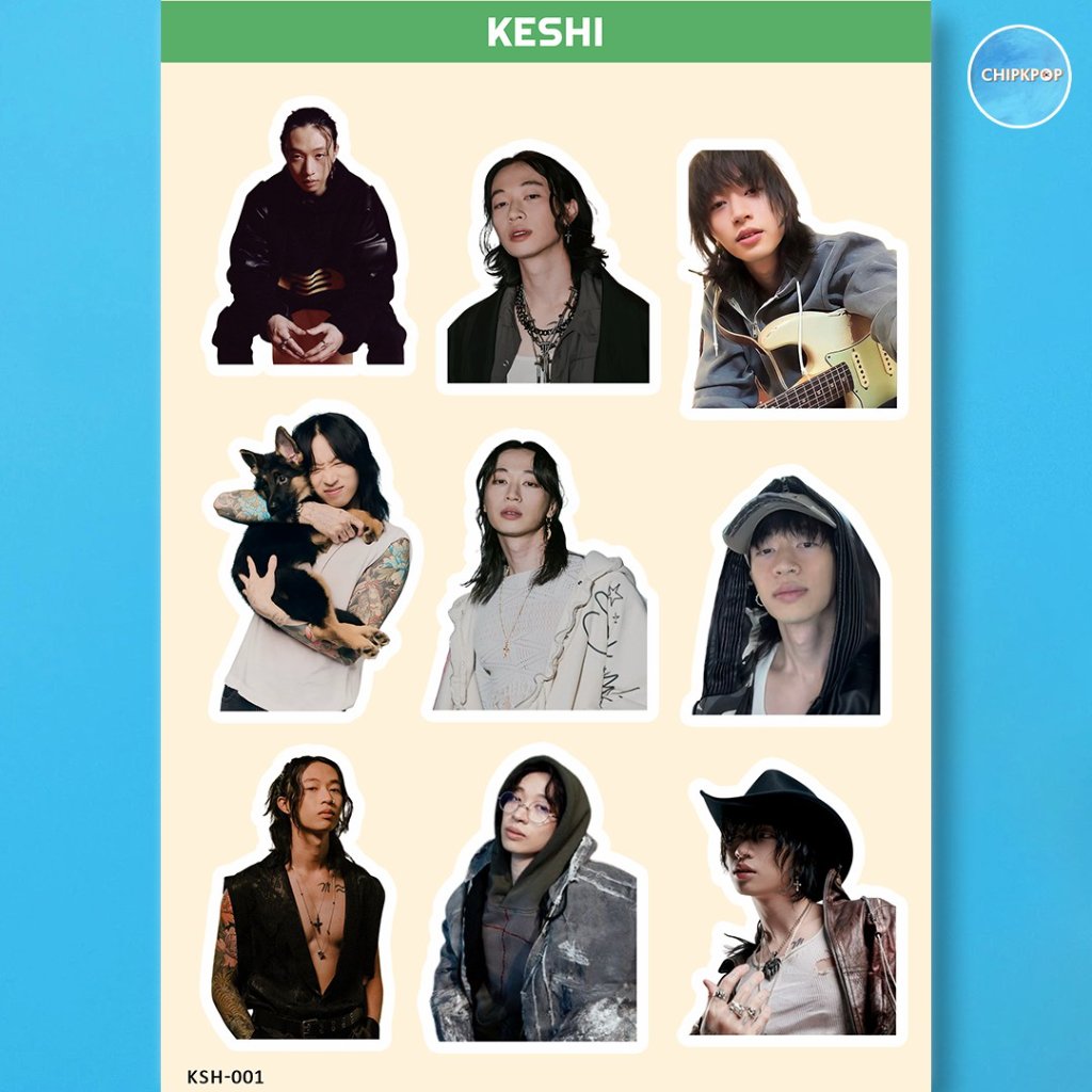 สติ๊กเกอร์ KESHI 88 RISING I KESHI I สติ๊กเกอร์ KESHI 88RISING I MERCH KESHI I 88RISING I RICH BRIAN