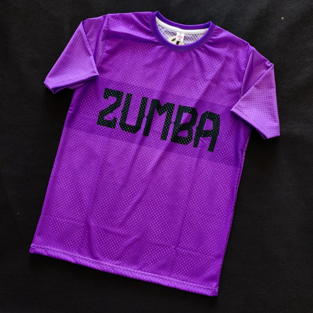 ZWEAR ZUMBA MESH PURPLE POWER TOP