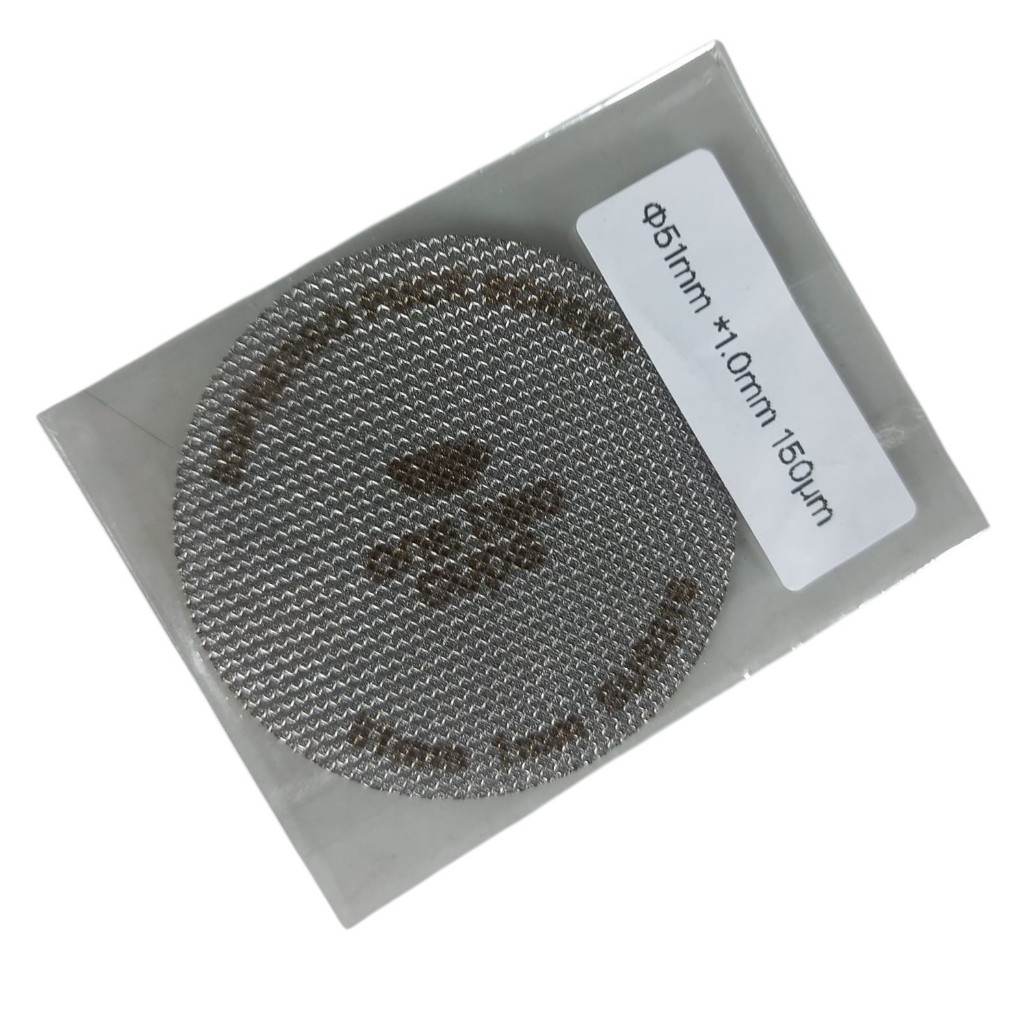 One Two Cups Puck Screen Portafilter Espresso Machine 150 Micron 51mm 1mm
