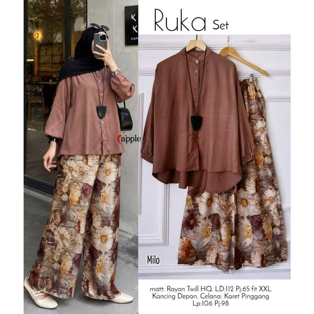 RUKA SET เสื้อผ้าผู้หญิง Trend FASHION HQ จาก APPLe