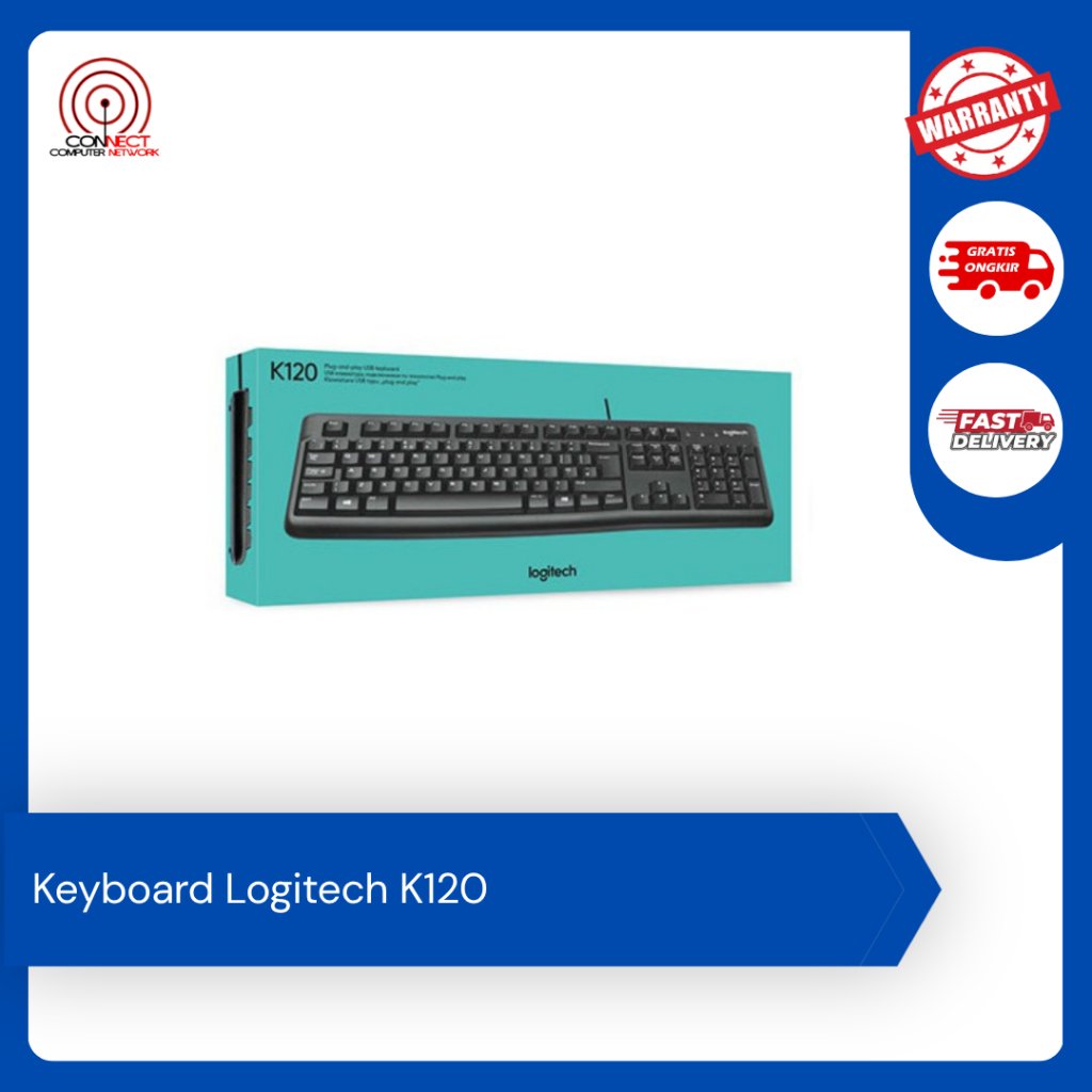 คีย์บอร์ด Logitech K120