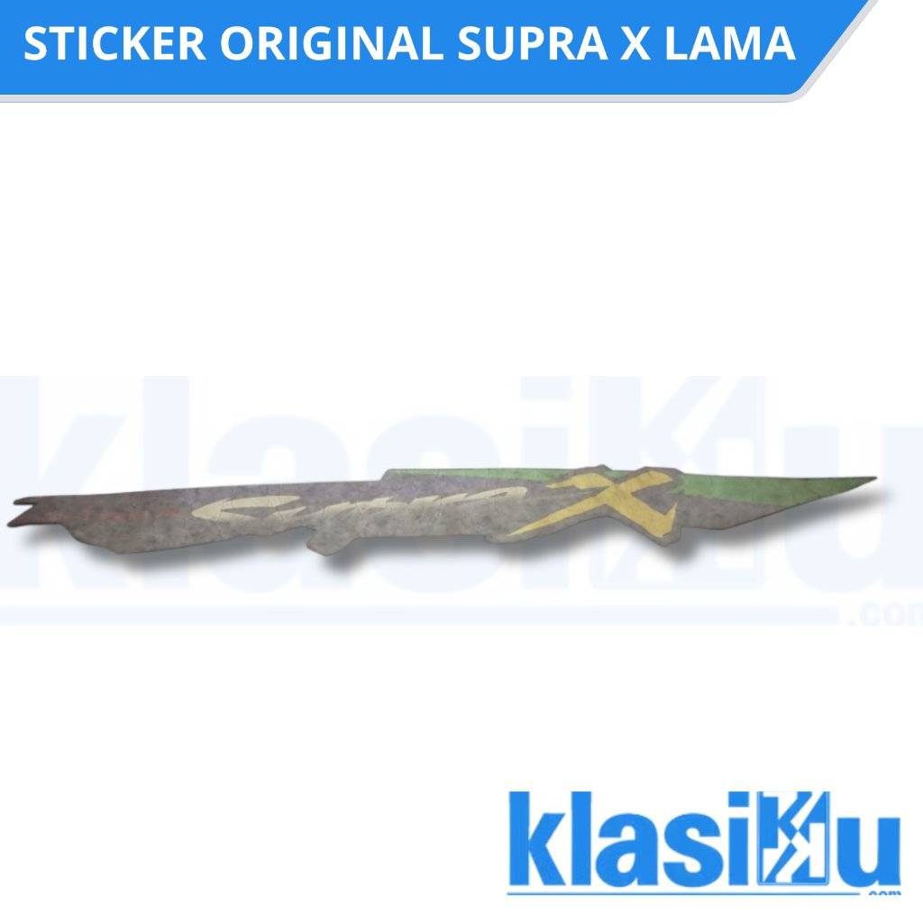 สติ๊กเกอร์ Old School ดั้งเดิม Honda Supra X Old Stock Decals Old Stock