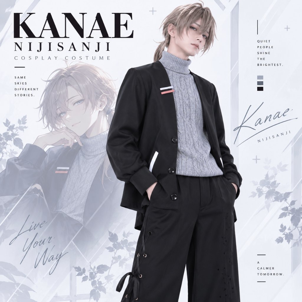 ชุดคอสเพลย์ Niji VTuber Nijisanji Leaf