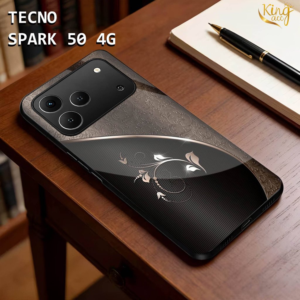 HP Tecno Spark 50 4G Softcase Glass Glossy Tecno Spark 50 4Gเคสโทรศัพท์Tecno Spark 50 4Gเคสโทรศัพท์