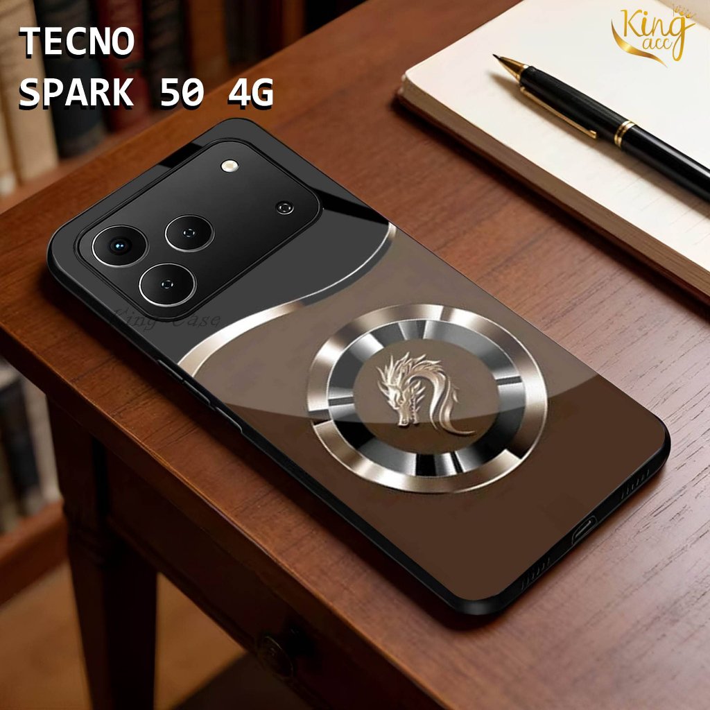 HP Tecno Spark 50 4G Softcase Glass Glossy Tecno Spark 50 4Gเคสโทรศัพท์Tecno Spark 50 4Gเคสโทรศัพท์