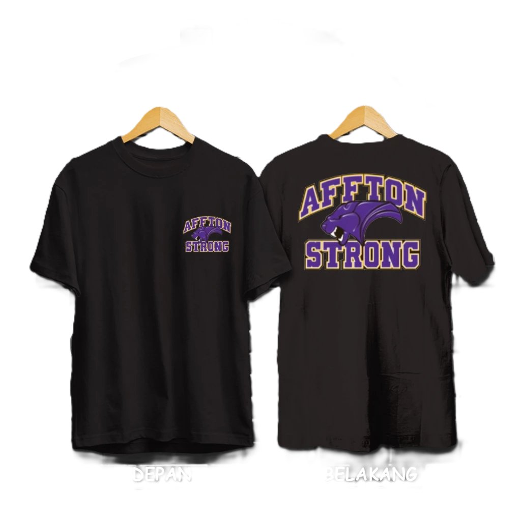 AFTON STRONG MOTIF เสื้อยืด/ AFTON STRONG MOTIF เสื้อยืด/ เสื้อยืดผู้ชายและผู้หญิง