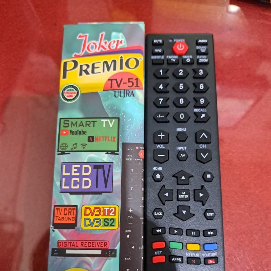 JOKER MULTIFUNCTIONAL ANDROID TV REMOTE TV51 TV52