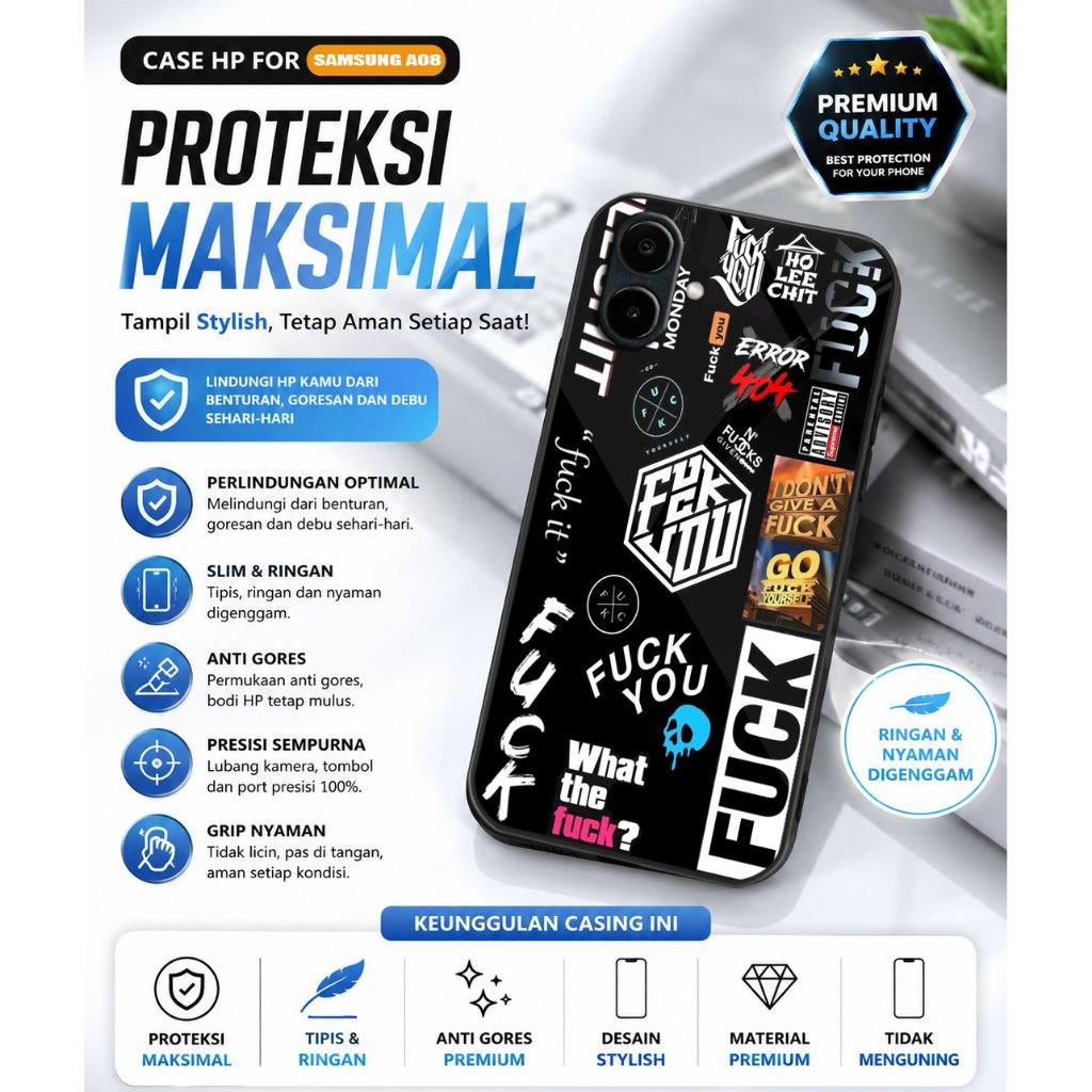 Softcase Glossy Case Samsung A08 ล่าสุด 2026 Case Hp Samsung A08 Case Samsung A07 Casing Samsung A07
