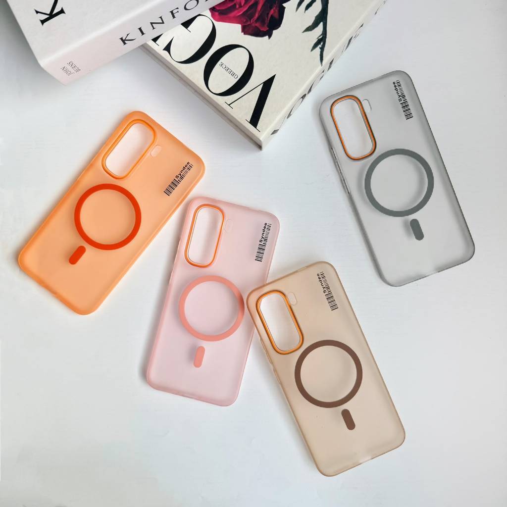 เคสสําหรับ IQOO Z11 / IQOO Z11X / IQOO Z10R / IQOO Z10 / IQOO NEO 10 CASING CANDY MATTE MAGNETIC TRA