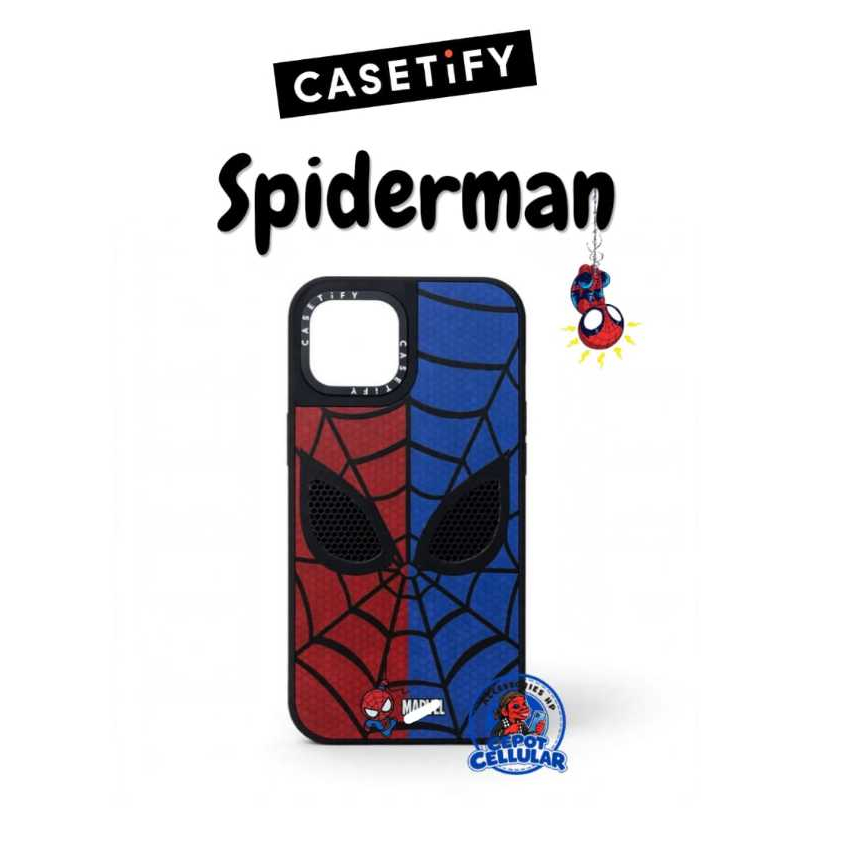 HP Casetify Spiderman Marvel Series พร้อมกล่องสําหรับ Ip 12, Ip 12 Pro, Ip 13 Pro, Ip 17 Pro Max Lim