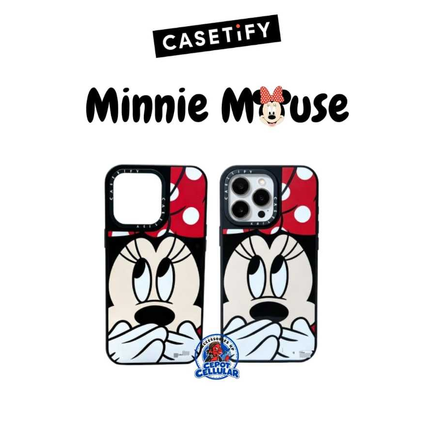HP Casetify Minnie Mouse Series พร้อมกล่องสําหรับ Ip 13 Pro Limited Edition | เคสโทรศัพท์นําเข้าลายผ