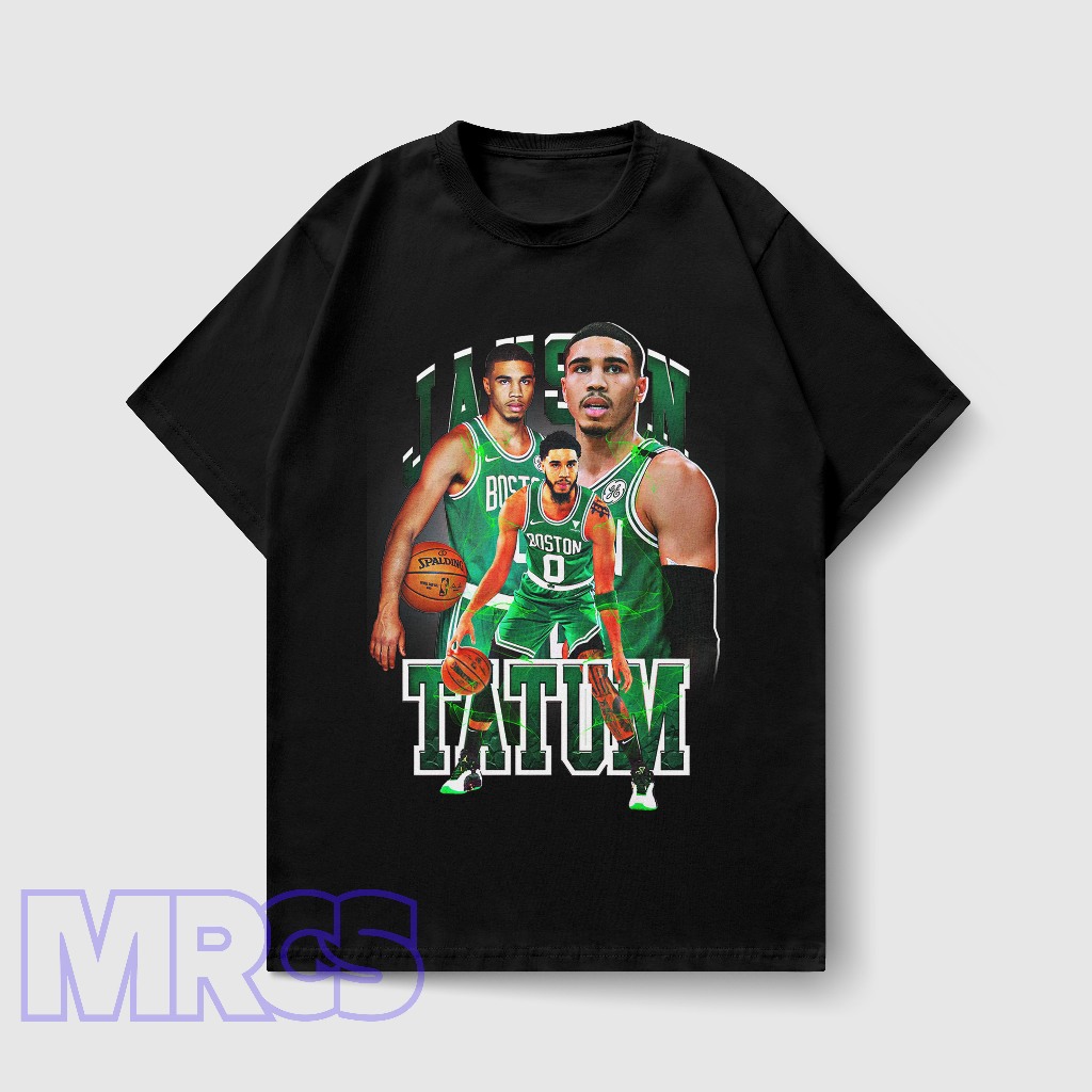 Jayson Tatum Boston Celtics Vintage Oversize เสื้อยืด NBA Jayson Tatum Graphic Tee