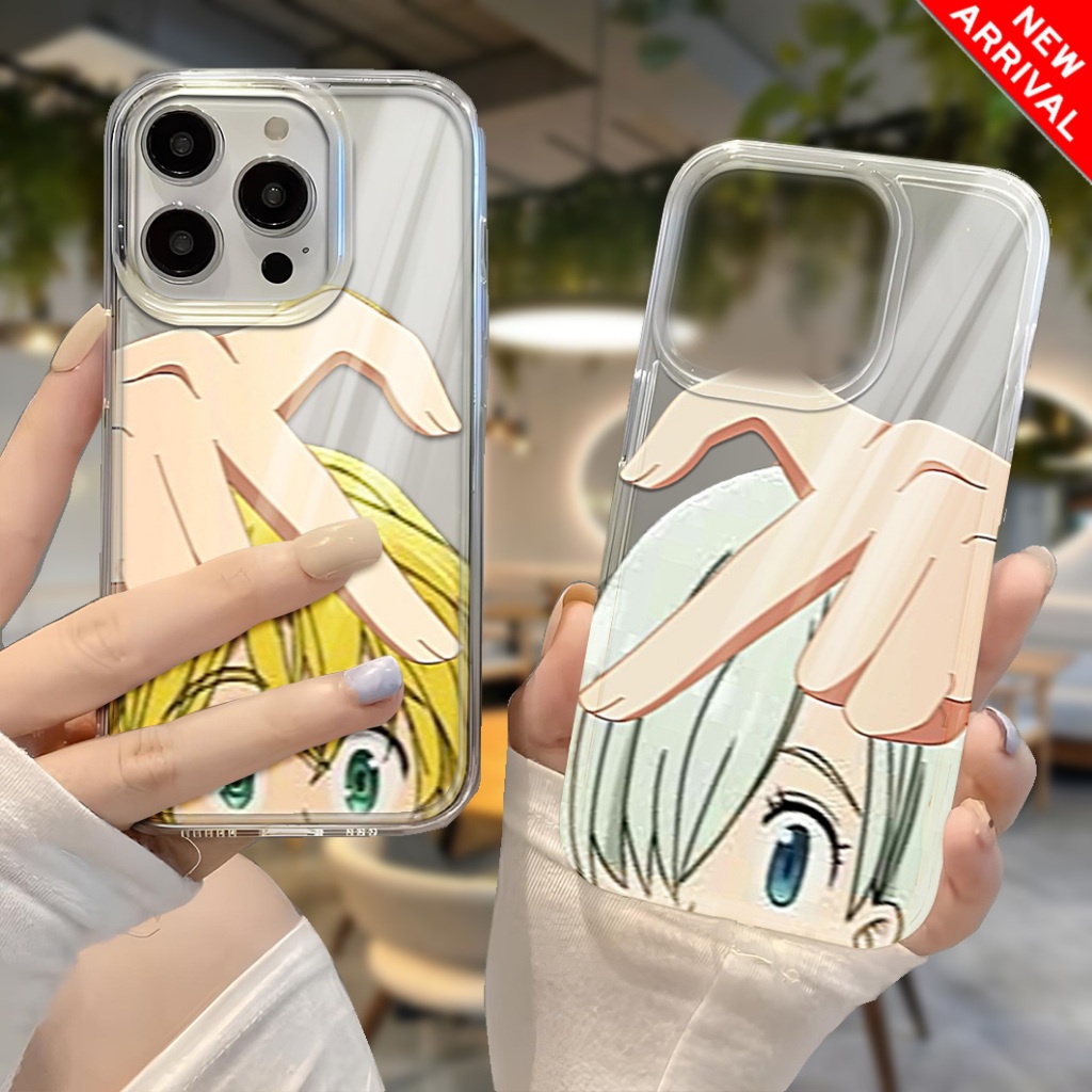 MELIDOSAT สําหรับ HONOR X9C - เคสใส GLOSSY - DA21 - ประเภทอื่น ๆ CHAT ADMIN