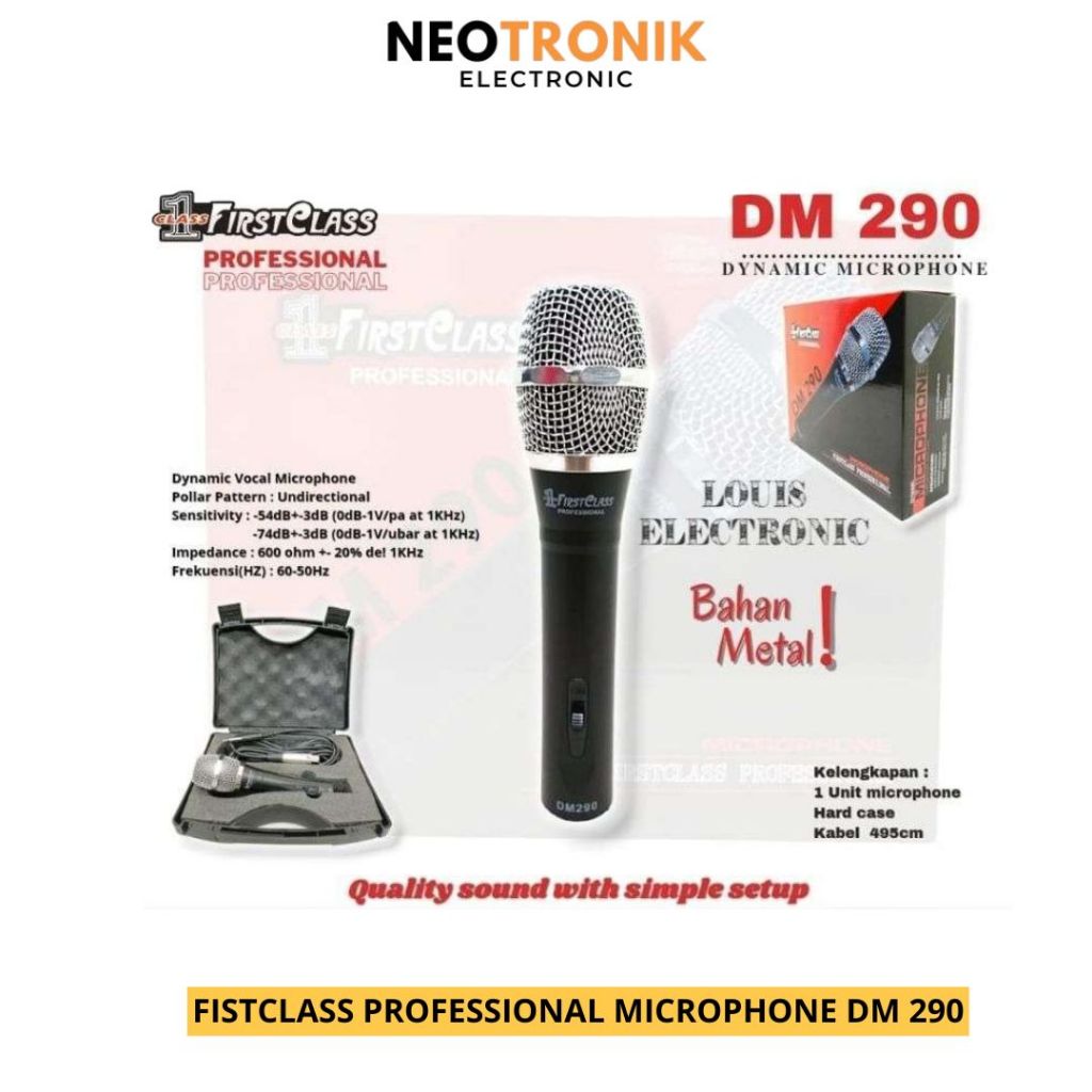 PROFESSIONAL MICROPHONE DM 290