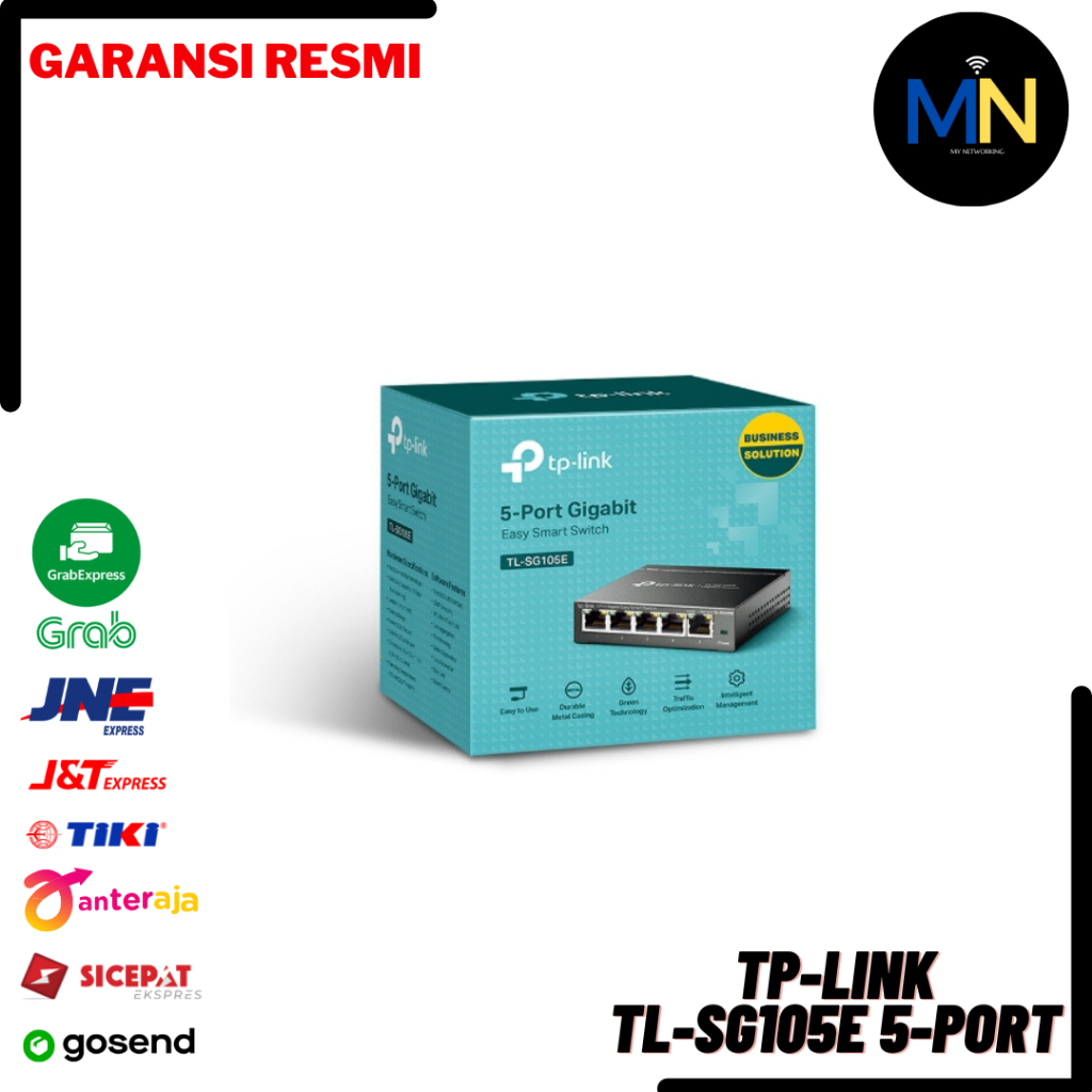 TP-LINK 5-Port Gigabit Unmanaged Pro Switch TL-SG105E
