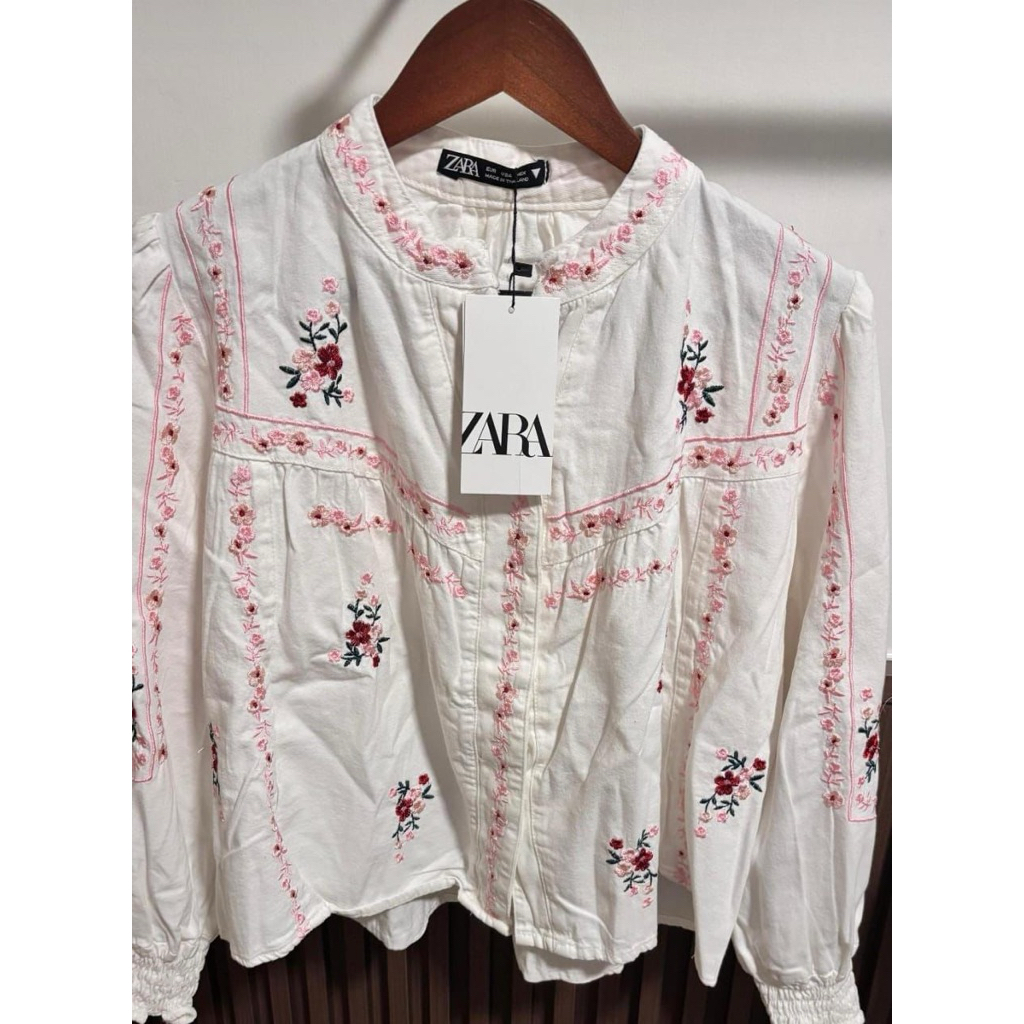 KEMEJA JENNY PREMIUM EMBROIDERED JEANS SHIRT