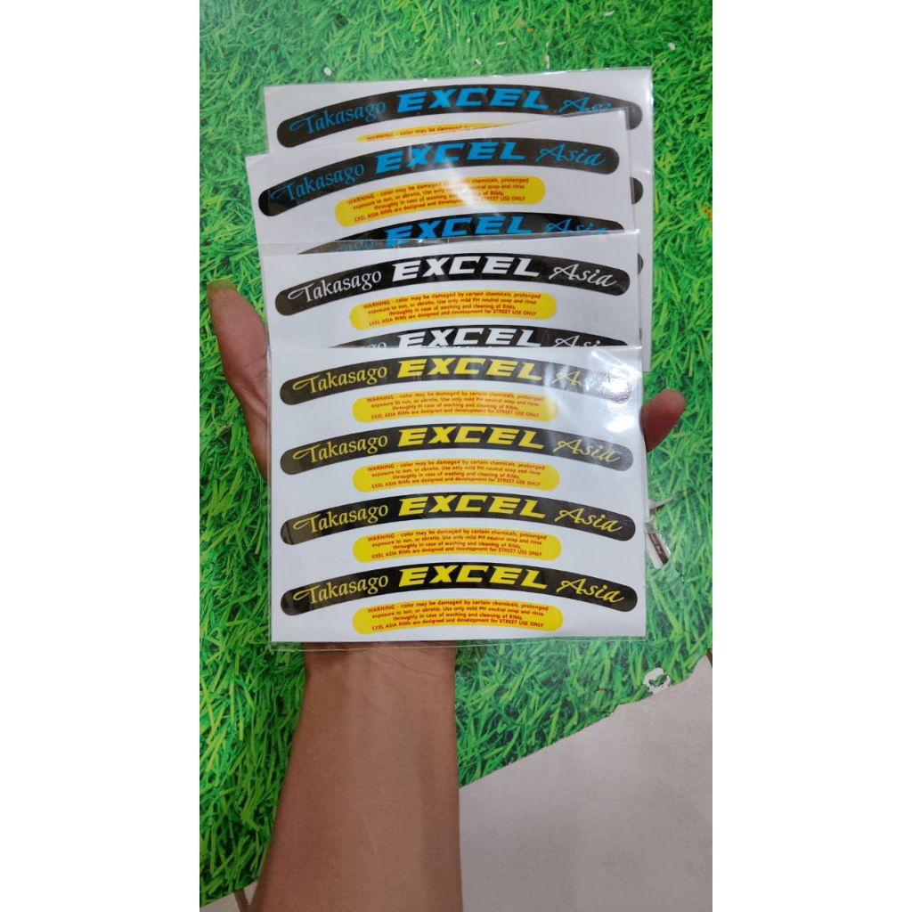 ชุดสติ๊กเกอร์ Takasago Excel asia