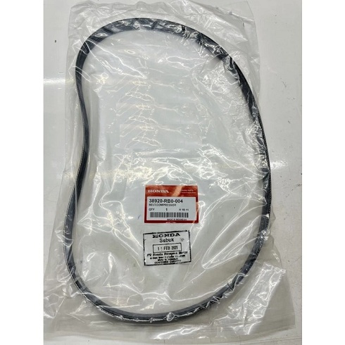 สายพานพัดลม jazz rs 2008-2014 city 2009 freed original honda 5pk 1137 38920-RB0-004