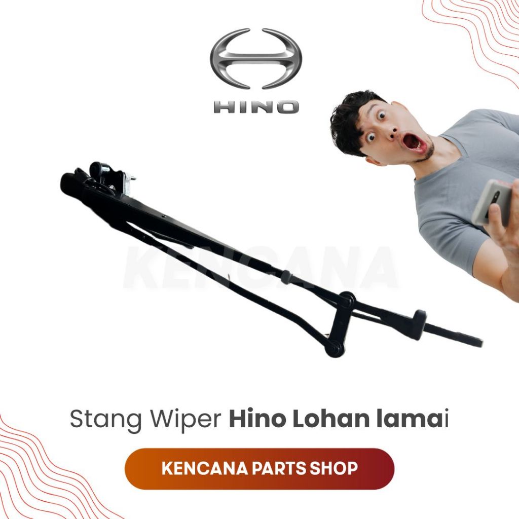 ด้ามปัดน้ําฝน Hino lohan ที่ปัดน้ําฝนคู่ Lohan FG210