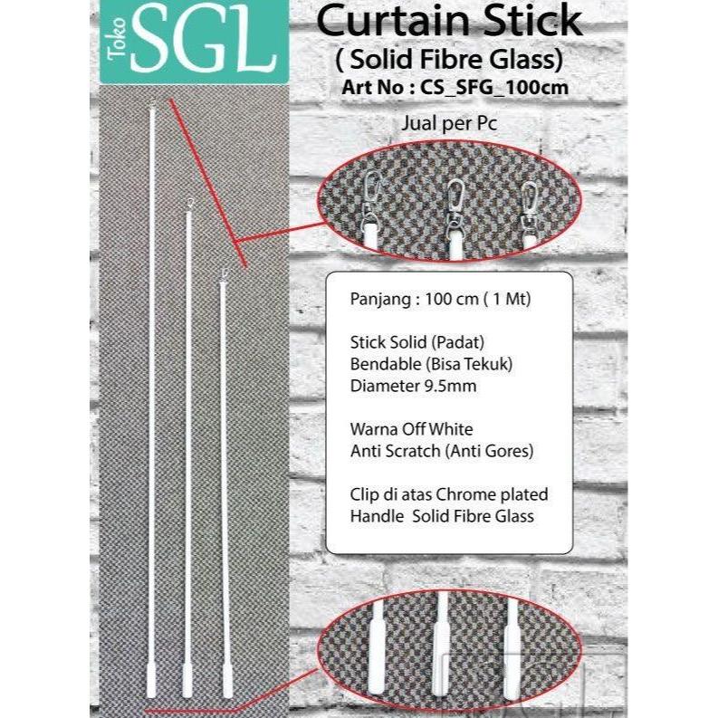 CURTAIN STICK / CURTAIN STICK ART NO: CS_SFG_100cm