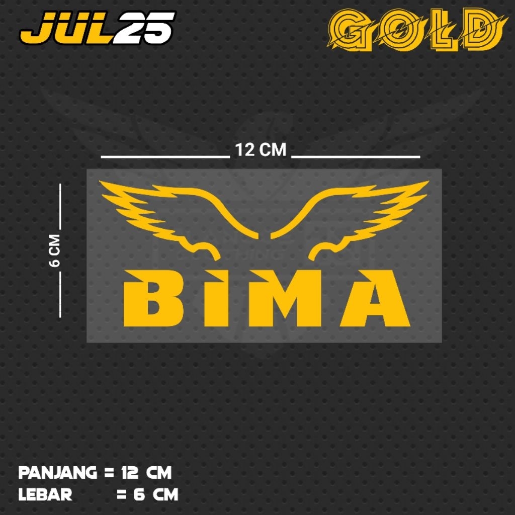 BIMA / JUL25 NTB CUTTING STICKER