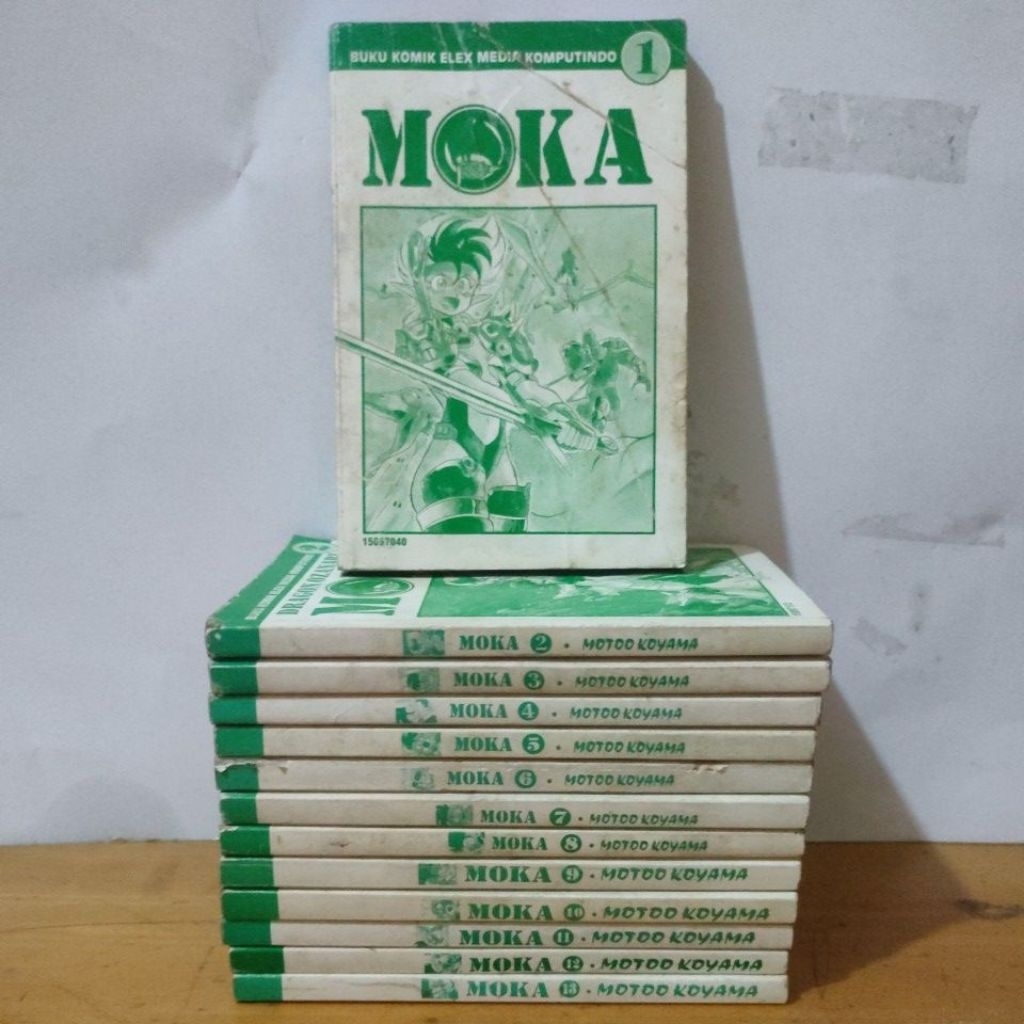 ELEX MEDIA COMIC " MOKA" NUMBER 1-13 เชื่อมต่อโดย: MOTOO KOYAMA