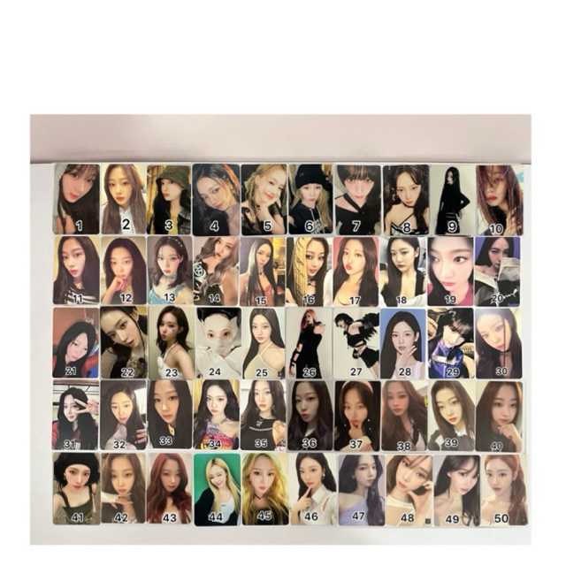 Aespa Photocard อย่างเป็นทางการ