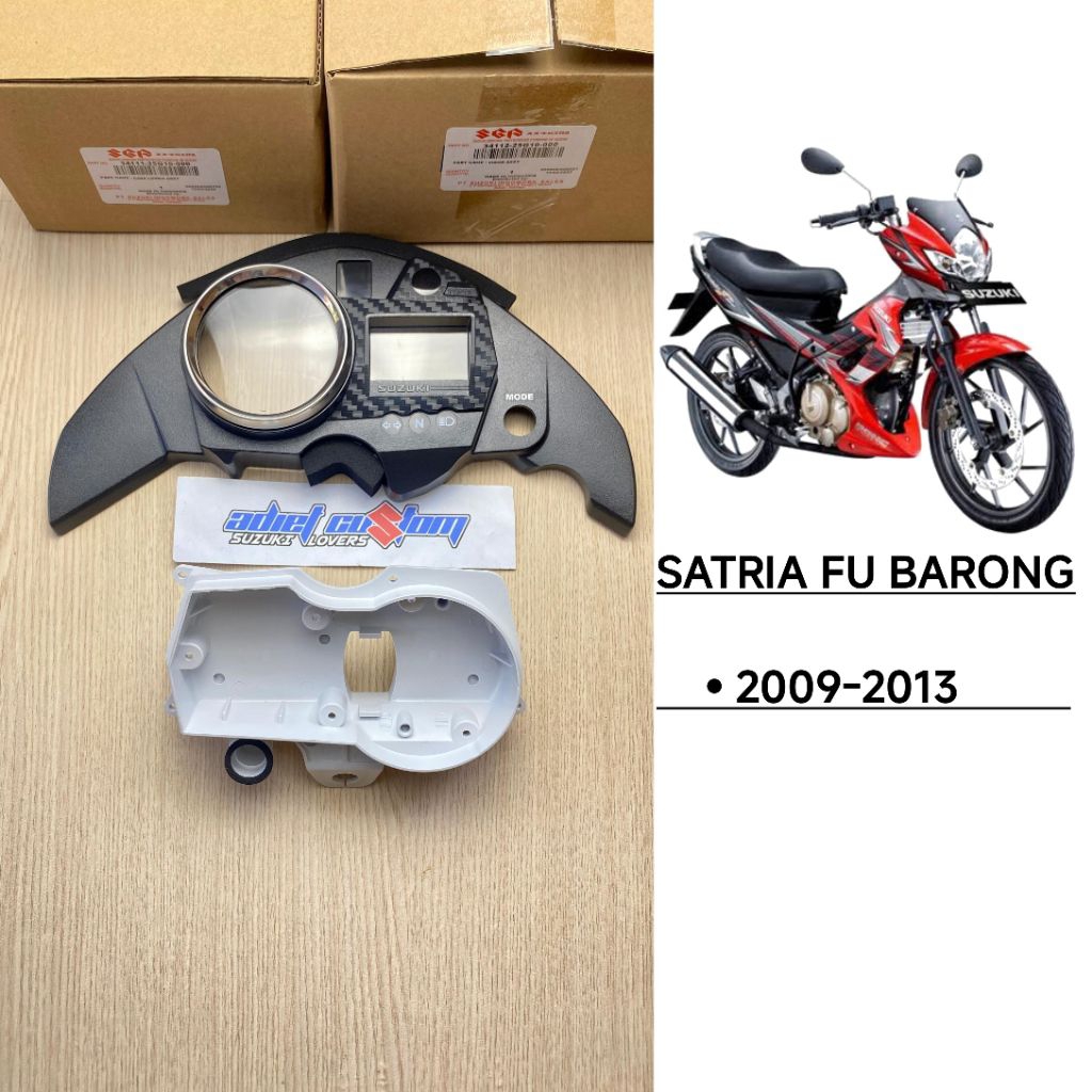ฝาครอบเรือนไมล์บนและล่างสําหรับ Satria FU Barong 2009–2013 | SGP Suzuki 34112-25G10 / 34111-25G10 ดั