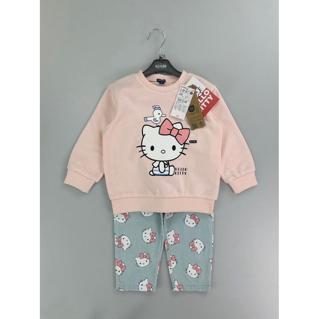 Kiabi One Set Hello Kitty | One Set Kiabi Hello Kitty Jeans and Sweater